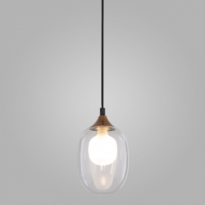 Подвесной светильник eurosvet spritz 70216/1 латунь