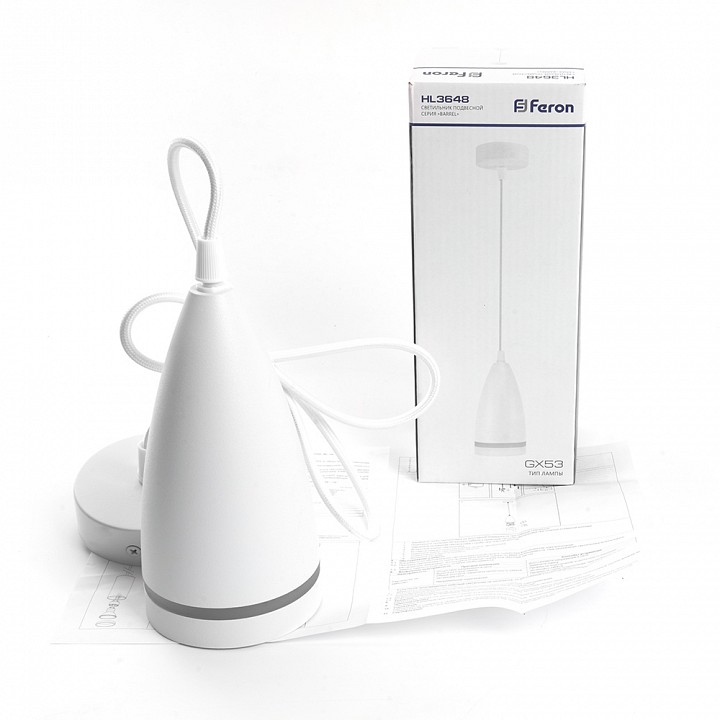 Подвесной светильник feron hl3648 48091