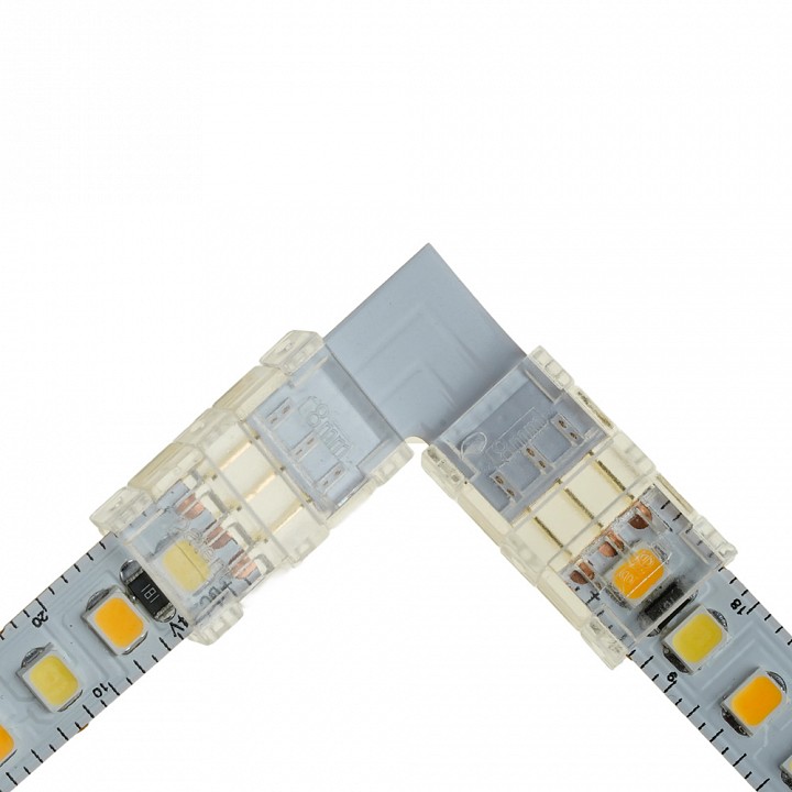 Соединитель лент угловой жесткий feron  52003