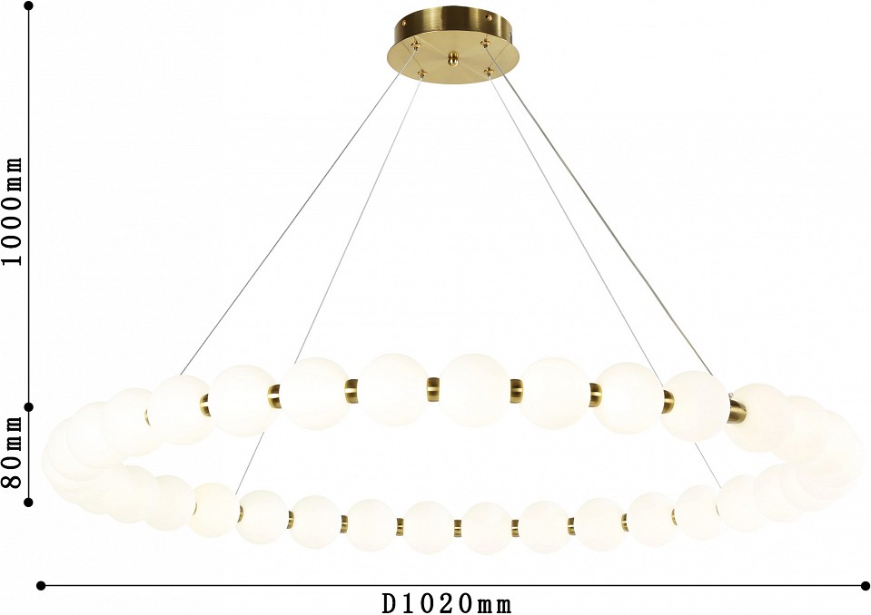 Подвесная люстра favourite gubbare 4014-10p