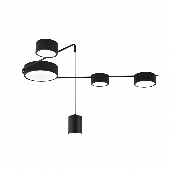 Потолочная люстра indigo modulo 14028/5с black