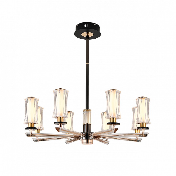 Люстра на штанге indigo grandioso 13038/8r black