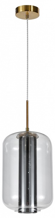 Подвесной светильник indigo strego 11045/1p smoke