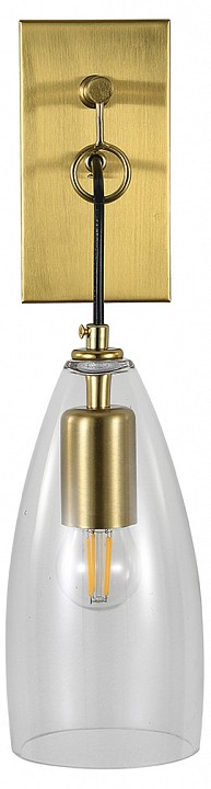 Бра indigo goccia 11064/1w clear