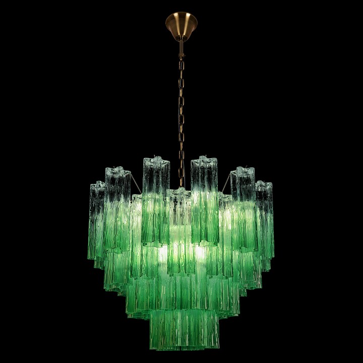Подвесная люстра loft it murano 10580/600 clear green