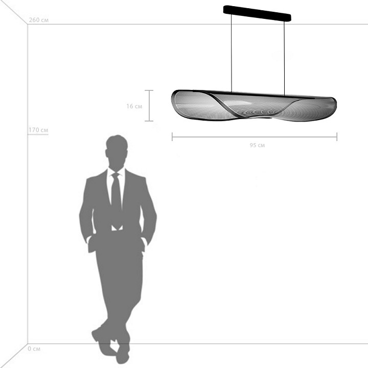 Подвесной светильник lightstar varese 731413