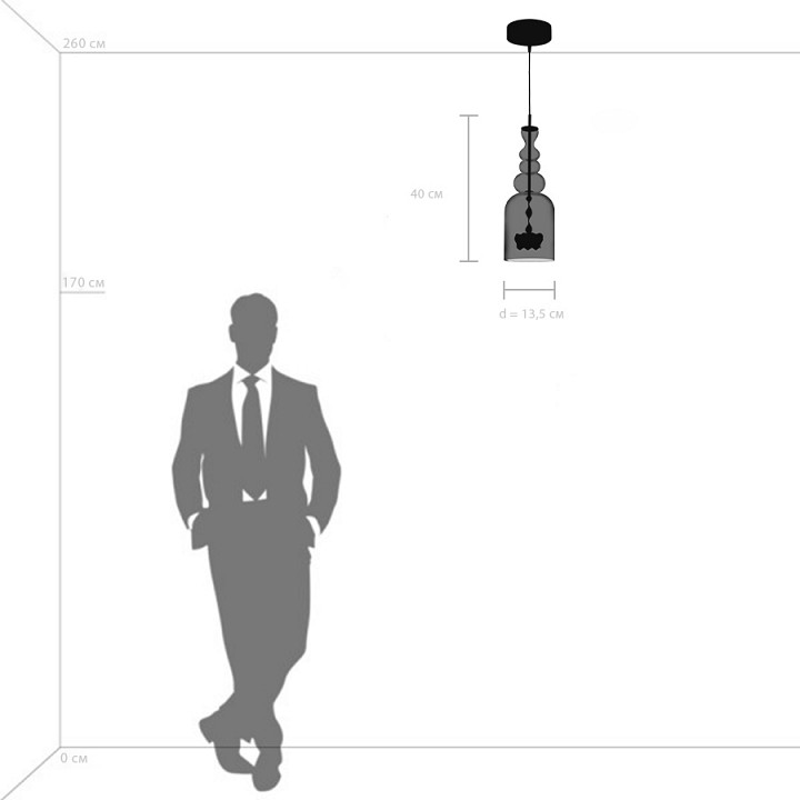 Подвесной светильник lightstar belle 814002