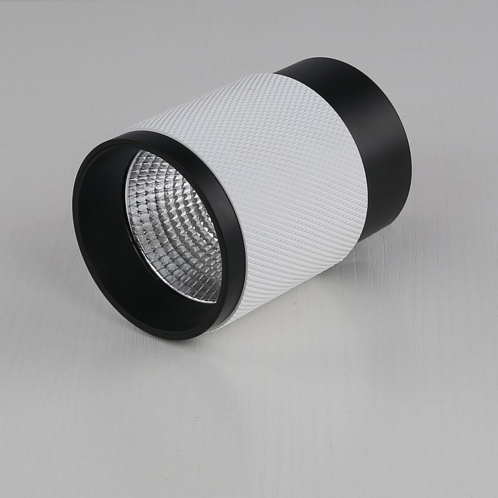 Накладной светильник iledex technical delta 1955-10w-3000k-36 bk+wh