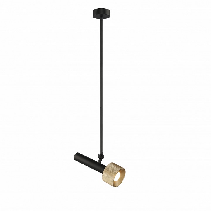 Светильник на штанге iledex technical delta 2361-1 bk+br