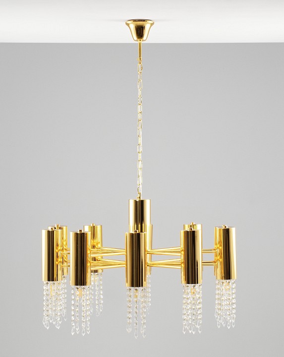 Подвесная люстра moderli klimand v10010-10p