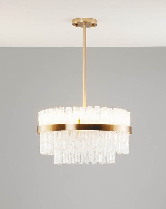 Люстра на штанге moderli crumbly v10260-pl