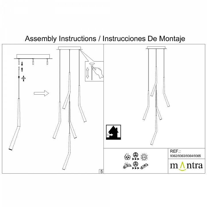 Накладной светильник nowodvorski monaco 9362