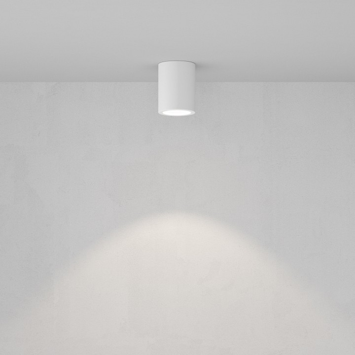 Накладной светильник maytoni technical conik gyps c001cl-gu10-w