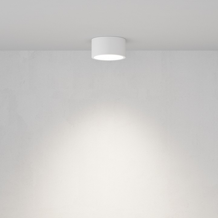 Накладной светильник maytoni technical conik gyps c001cl-gx53-w