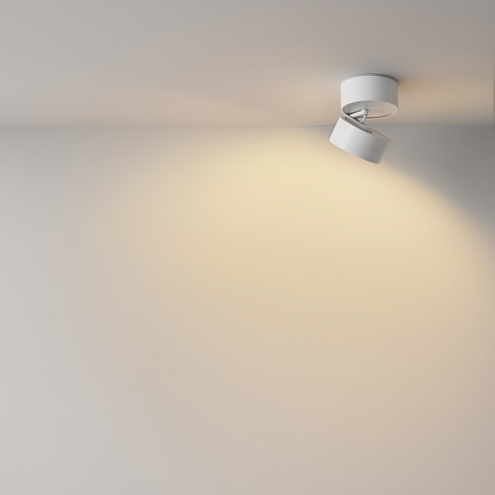 Накладной светильник maytoni technical onda c024cl-12w2.7k-w-1