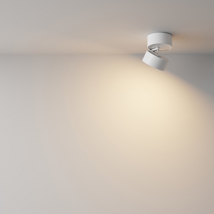 Накладной светильник maytoni technical onda c024cl-12w3k-w-1