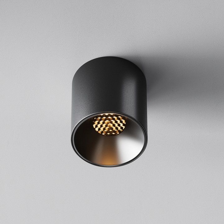 Накладной светильник maytoni technical alfa led c064cl-5w2.7k-rd-b