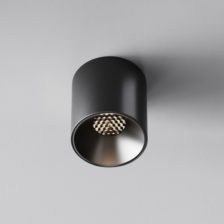 Накладной светильник maytoni technical alfa led c064cl-5w4k-rd-b