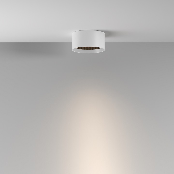 Накладной светильник maytoni technical glare c122cl-l7-3k-w