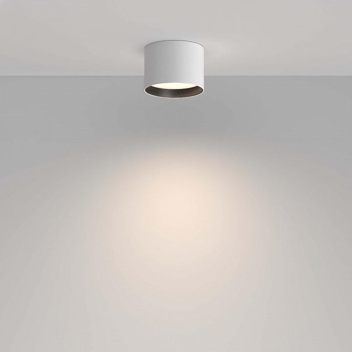 Накладной светильник maytoni technical glare c127cl-l7w4k-w