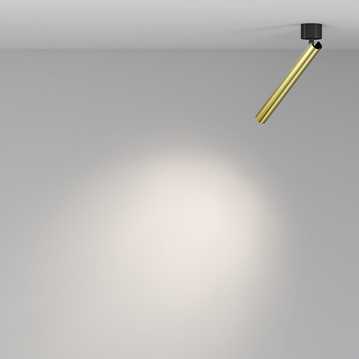 Светильник на штанге maytoni technical focus t c141cl-l300-6w4k-bbs