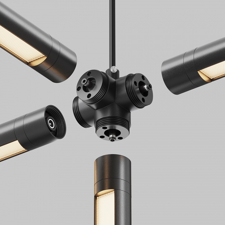 Токопровод угловой внутренний maytoni technical  ca019l4c-p-b