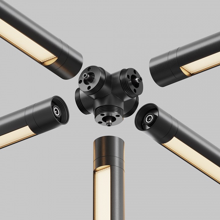 Соединитель угловой внутренний для треков maytoni technical  ca020l5c-b