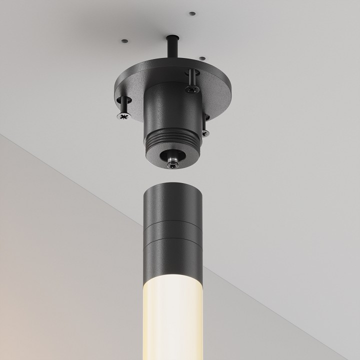 Токопровод концевой maytoni technical  ca022bo-p-b