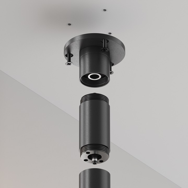 Крепление для трека maytoni technical  ca023bi-b
