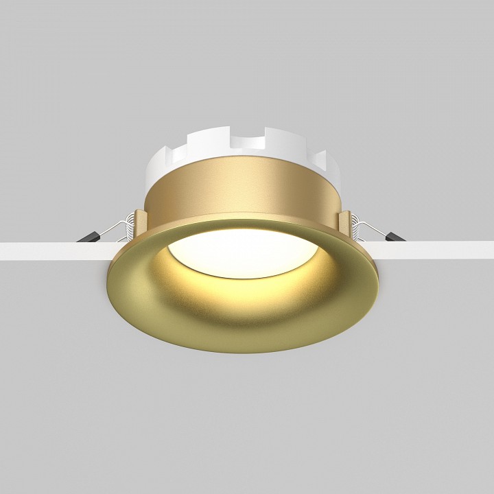 Встраиваемый светильник maytoni technical slim dl027-gx53-mg