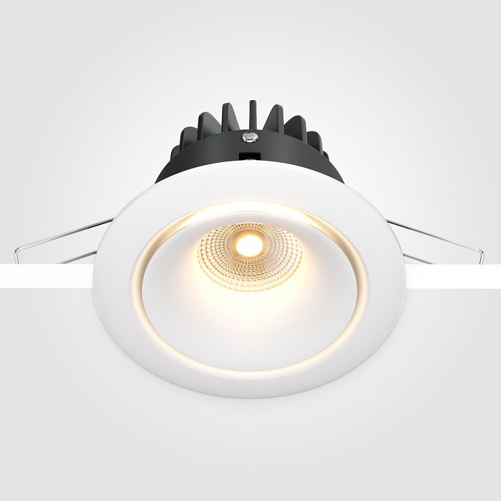 Встраиваемый светильник maytoni technical yin dl031-2-l12w