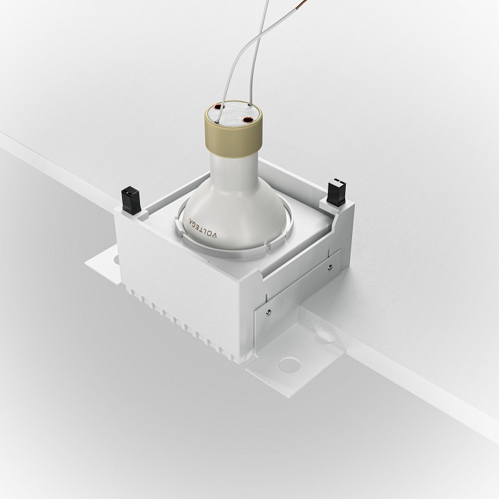 Встраиваемый светильник maytoni technical share dl051-01-gu10-sq-w