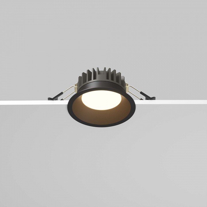 Встраиваемый светильник maytoni technical okno dl055-10w2.7-3-4k-b