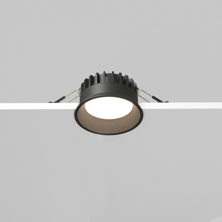 Встраиваемый светильник maytoni technical okno dl055-8w3-4-6k-b