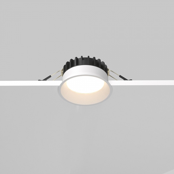 Встраиваемый светильник maytoni technical okno dl055-8w3-4-6k-w