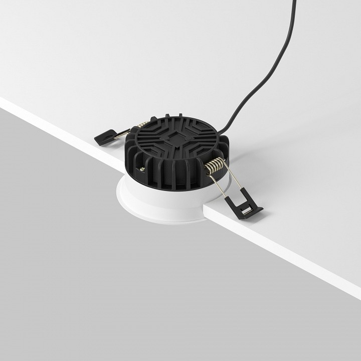 Встраиваемый светильник maytoni technical okno dl055-8w4k-sen-w