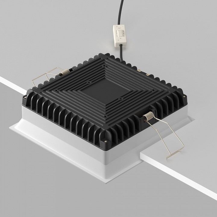 Встраиваемый светильник maytoni technical okno dl056-24w3-4-6k-w