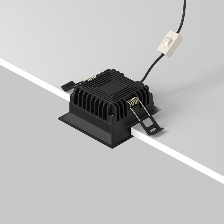 Встраиваемый светильник maytoni technical okno dl056-8w3-4-6k-b