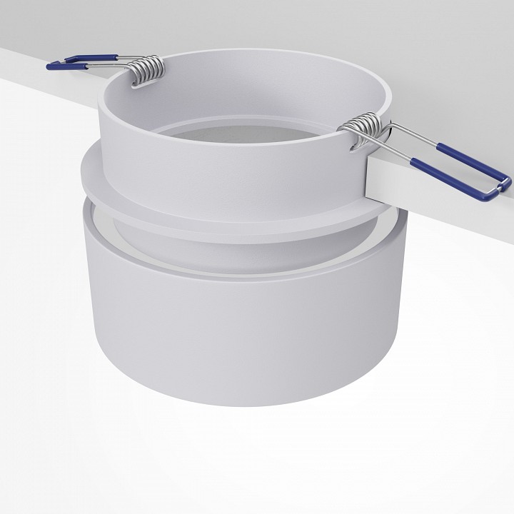 Встраиваемый светильник maytoni technical amary dl062-gu10-w