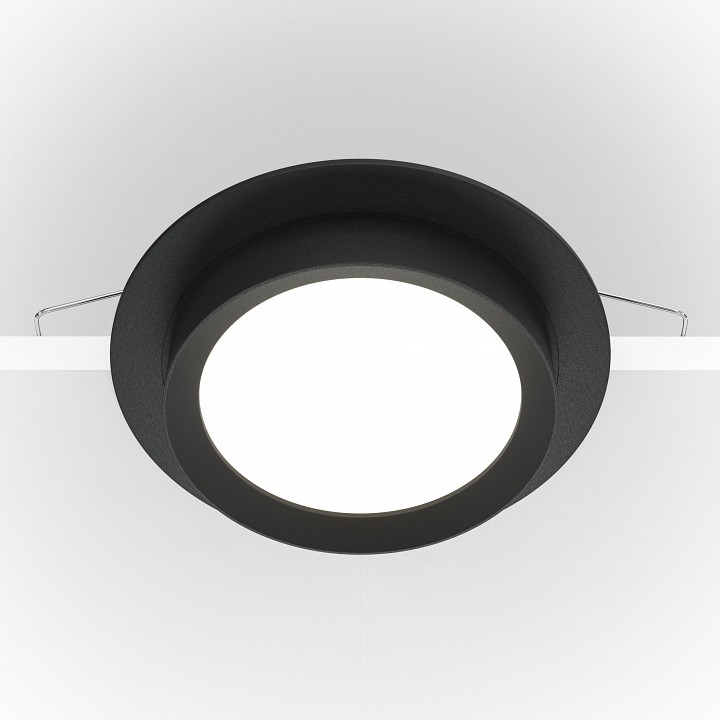 Встраиваемый светильник maytoni technical hoop dl086-gx53-rd-b