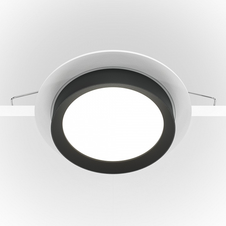 Встраиваемый светильник maytoni technical hoop dl086-gx53-rd-wb