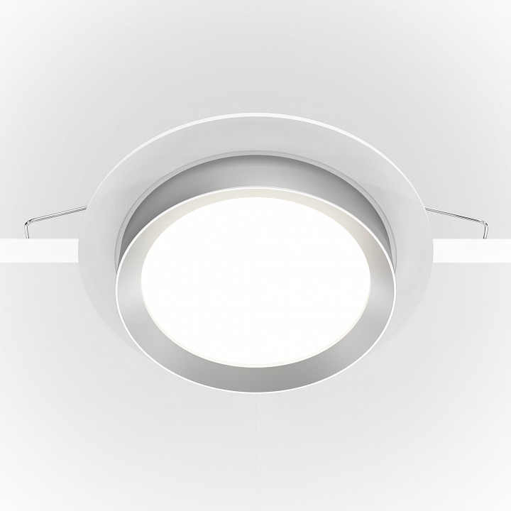 Встраиваемый светильник maytoni technical hoop dl086-gx53-rd-ws