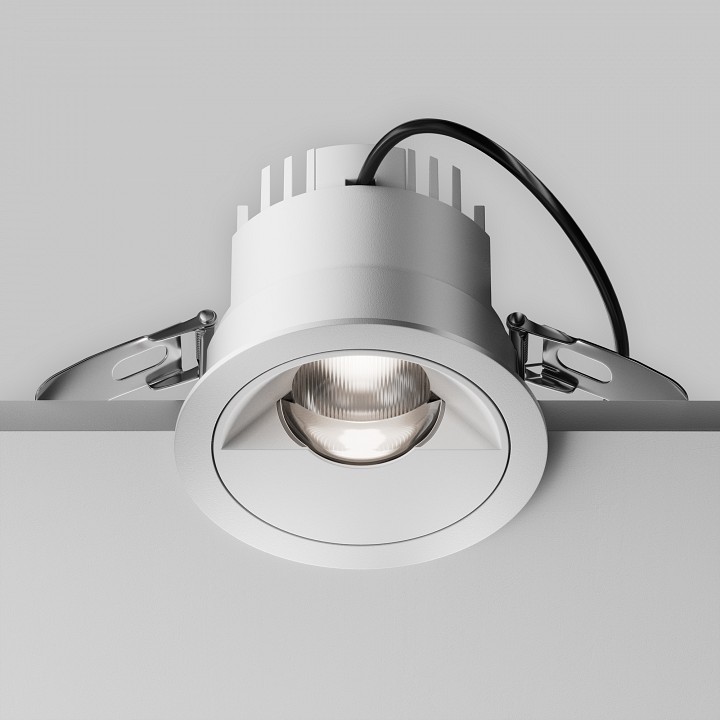 Встраиваемый светильник maytoni technical  dl100-12w2.7-3-4k-rd-w