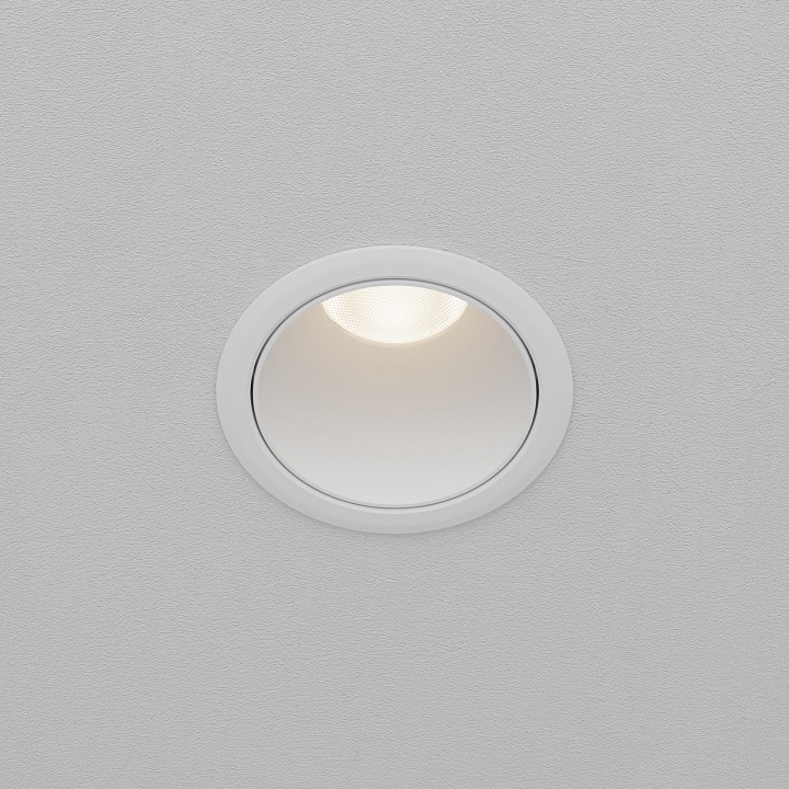 Встраиваемый светильник maytoni technical dip dl116-10w-4k-w