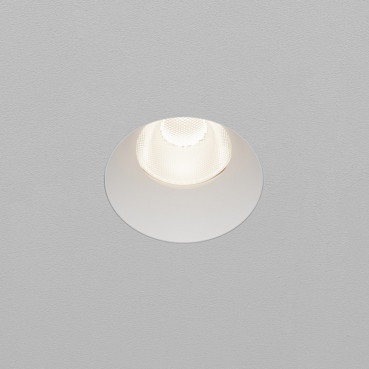 Встраиваемый светильник maytoni technical dip dl121-15w-4k-trs-w