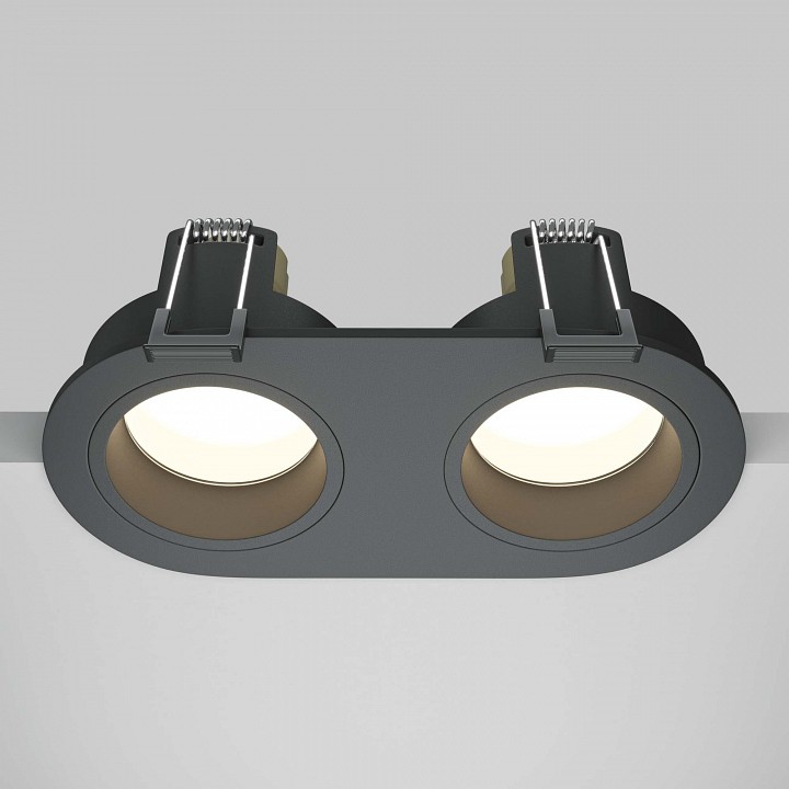 Встраиваемый светильник maytoni technical share dl126-02-gu10-b