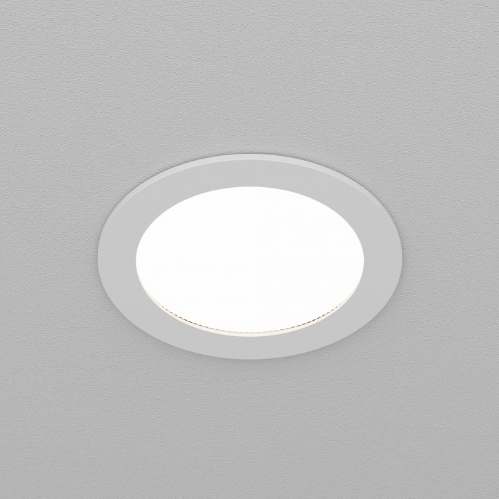 Встраиваемый светильник maytoni technical  dl130-gx53-w