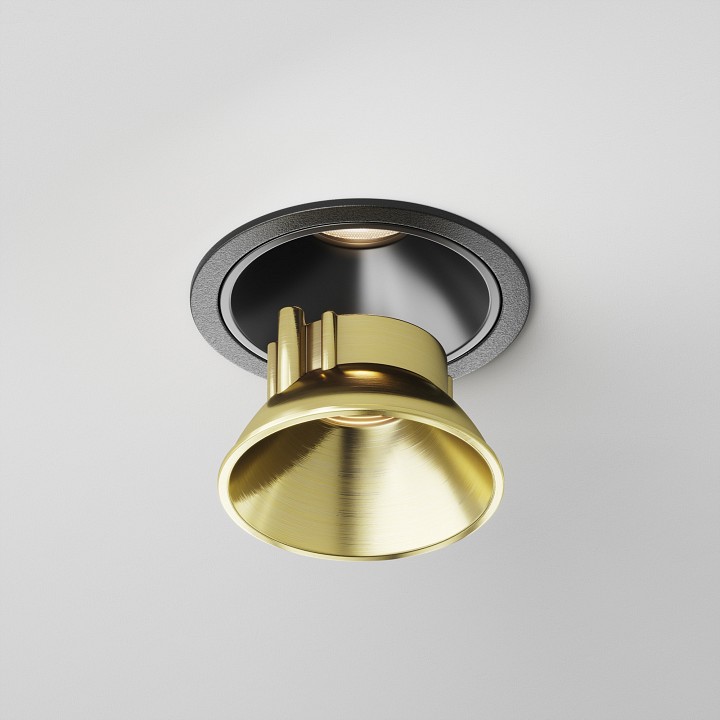 Вставка декоративная maytoni technical downlight ring8-10w-rd-bs