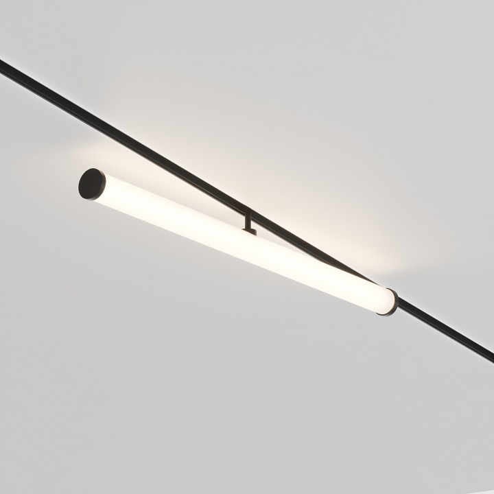 Светильник на штанге maytoni technical larc tr086-2-25w4k-b