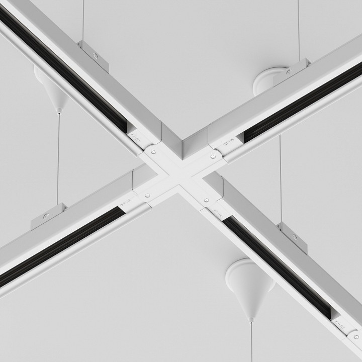 Соединитель x-образный для треков maytoni technical accessorises tra005cx-31w